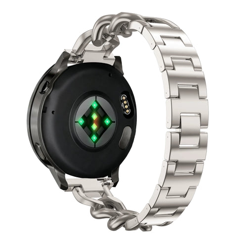 Bandz Fossil Gen 6 - 42mm Metal Strap 'Chains' (Starlight)