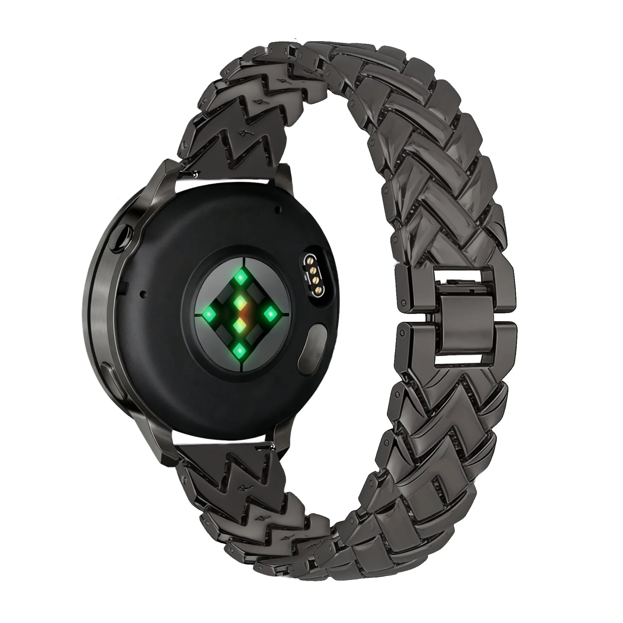 Bandz OnePlus Watch 3 - 43mm Metal Strap 'V-Type' (Black)