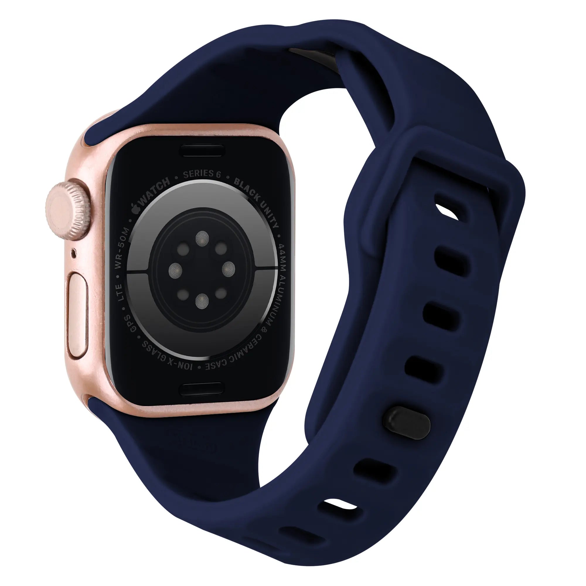 Apple Watch Tilted Sport Strap (Dark Blue)