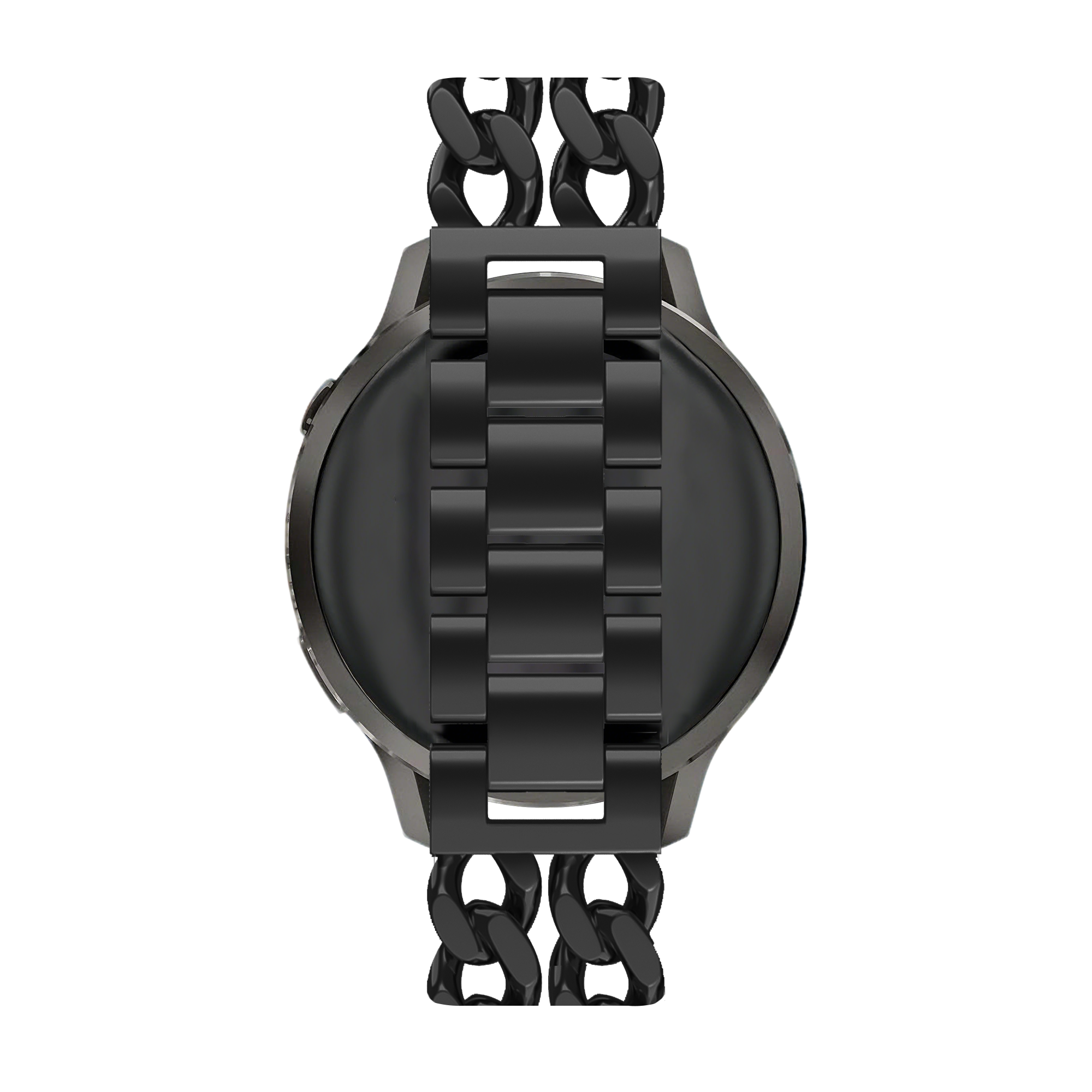 Bandz Coros Apex - 42mm Metal Strap 'Double Chains' (Black)
