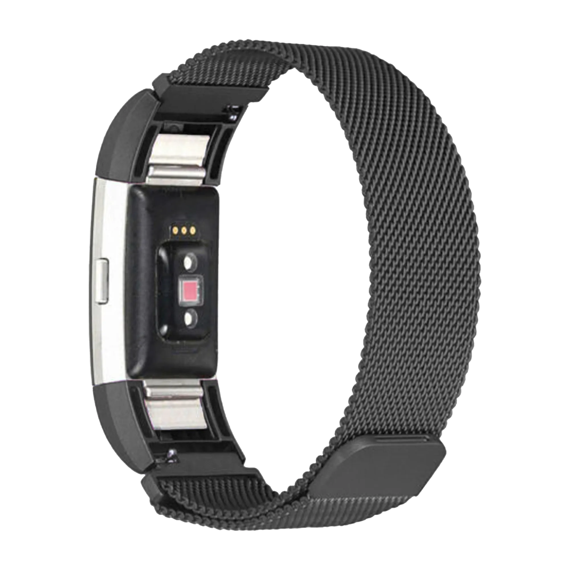 Fitbit Charge 3 Milanese Strap (Black)