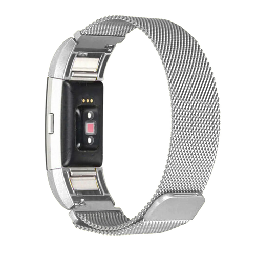 Fitbit Charge 3 Milanese Strap (Silver)