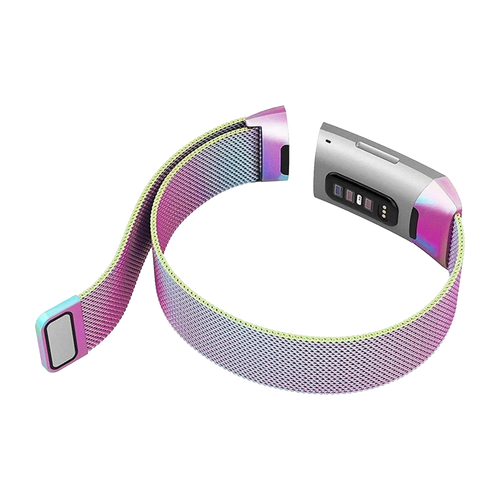 Fitbit Charge 3 Milanese Strap (Pearlescent)