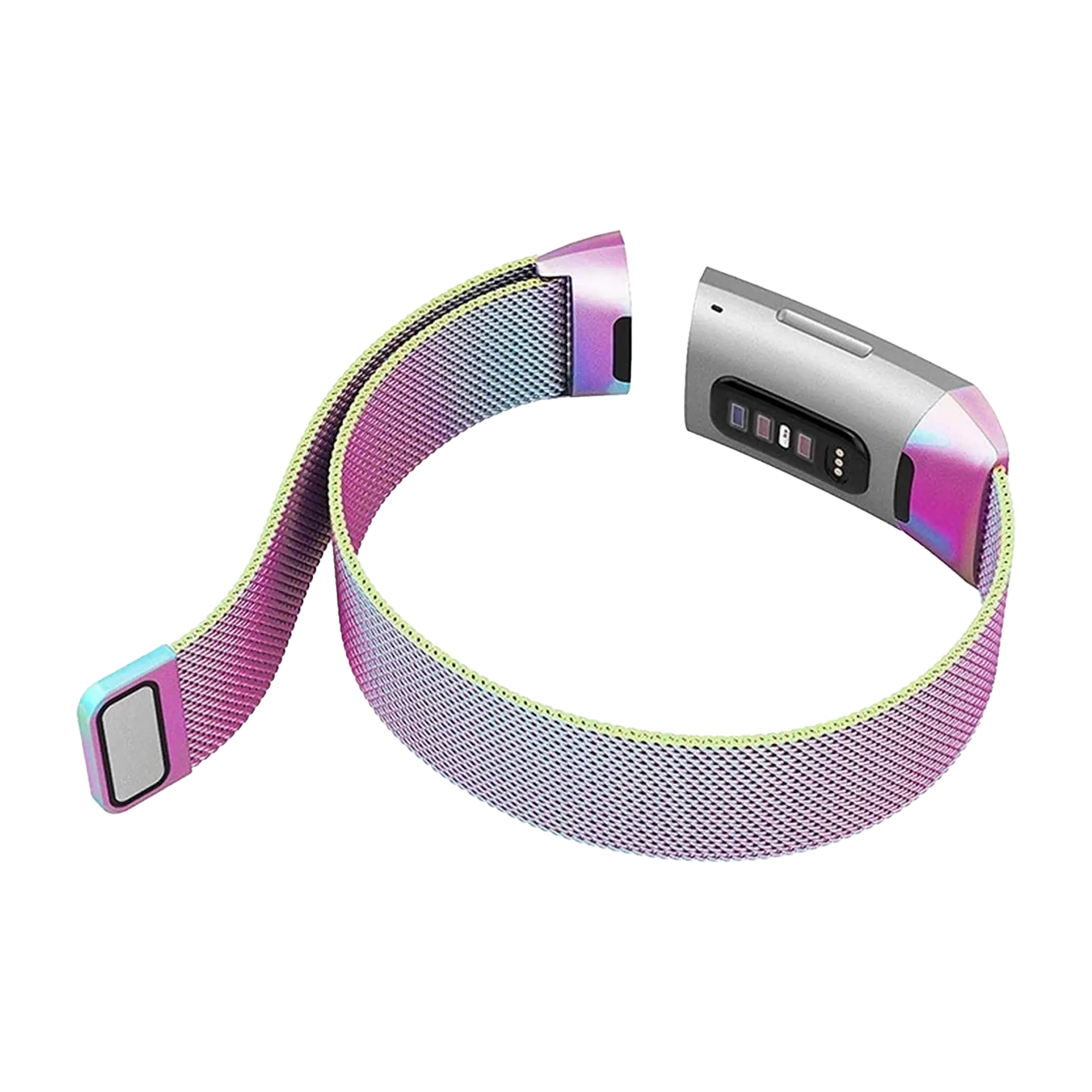 Fitbit Charge 3 Milanese Strap (Pearlescent)