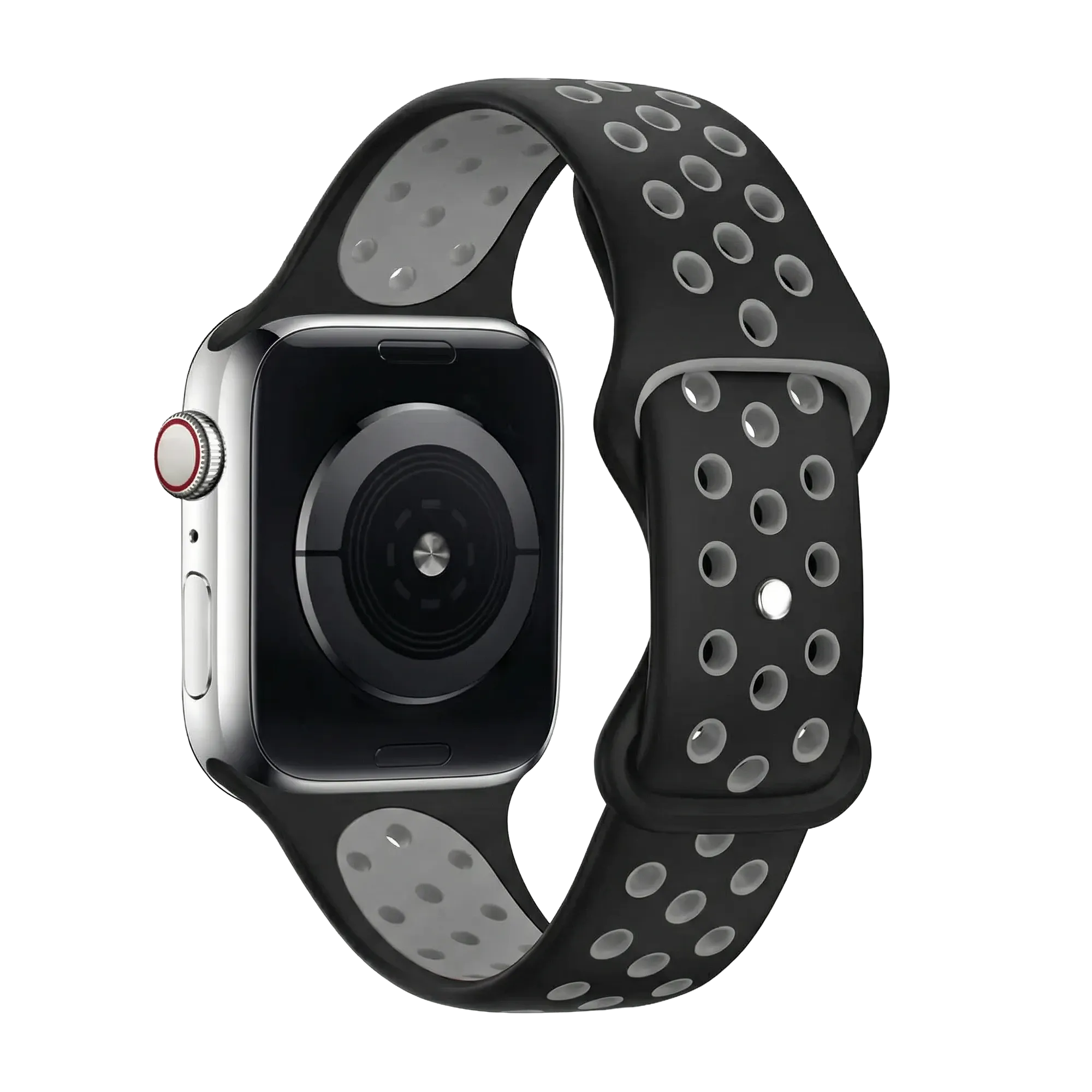 Apple Watch Sport Strap Classic (Black/Grey)