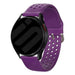Samsung Galaxy Watch 7 - 40mm Breathable Silicone Strap (Purple)