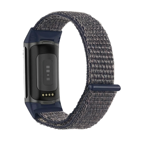 Fitbit Charge 6 Nylon Strap (Blue)