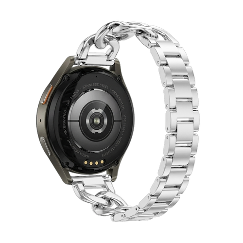 Samsung Galaxy Watch 42mm Steel Chain Strap (Silver)