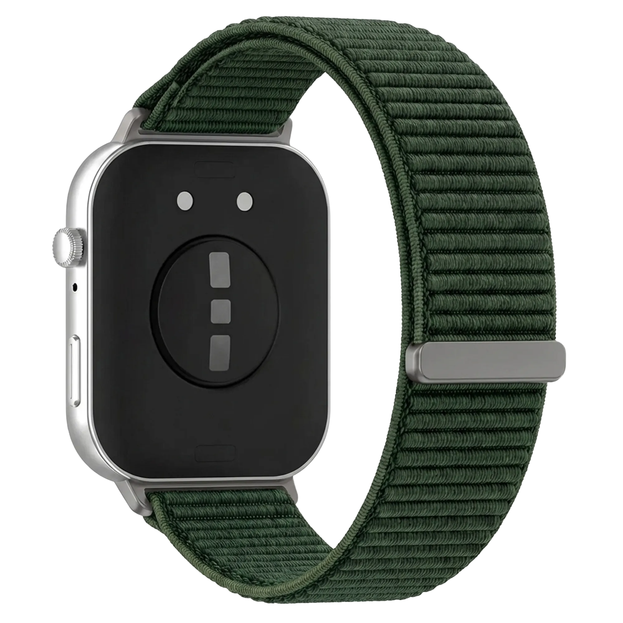 Huawei Watch Fit 5 Wave Nylon Strap (Dark Green)