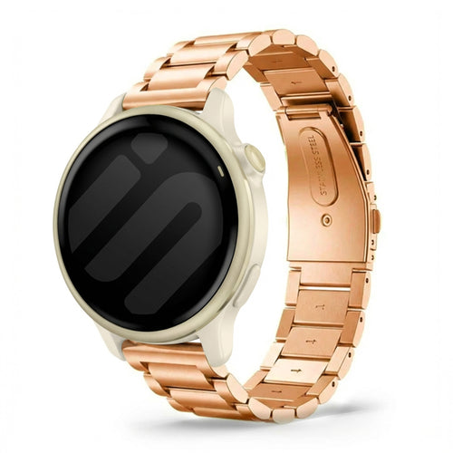 Garmin Vivoactive 6 Steel Strap (Rose Gold)
