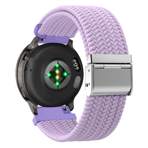 Bandz Garmin Forerunner 170 Woven Nylon Strap (Light Purple)