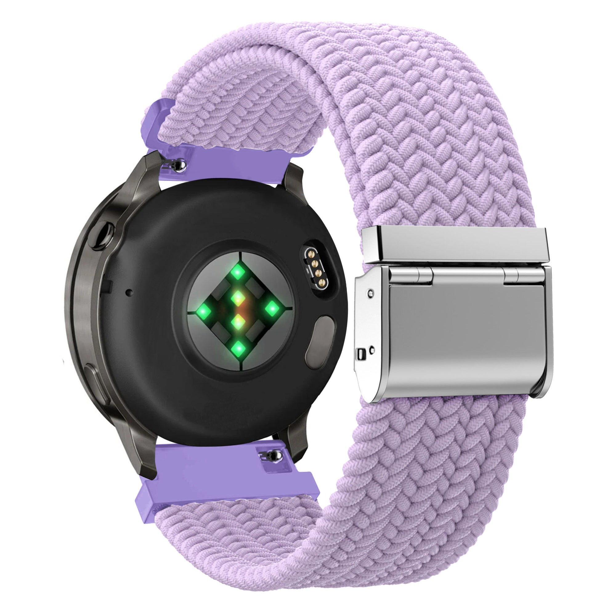 Bandz Garmin Forerunner 170 Woven Nylon Strap (Light Purple)