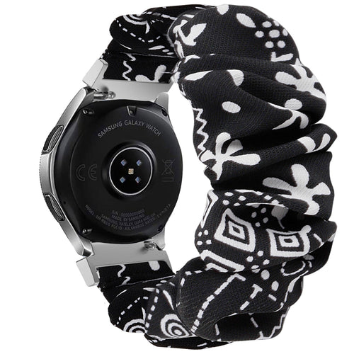 Samsung Galaxy Watch 6 Classic 43mm Scrunchie Strap (Black Mix)
