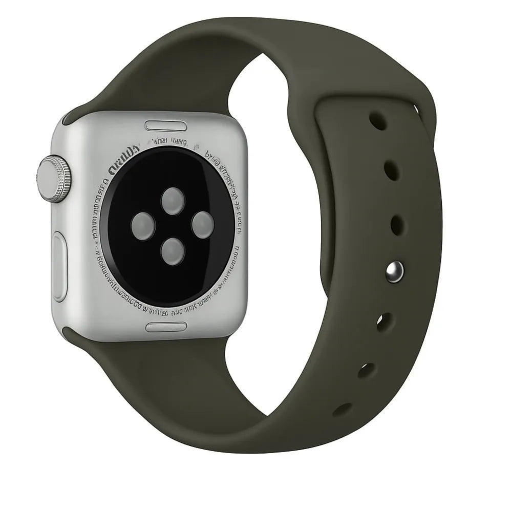 Apple Watch Silicone Strap (Army Green)