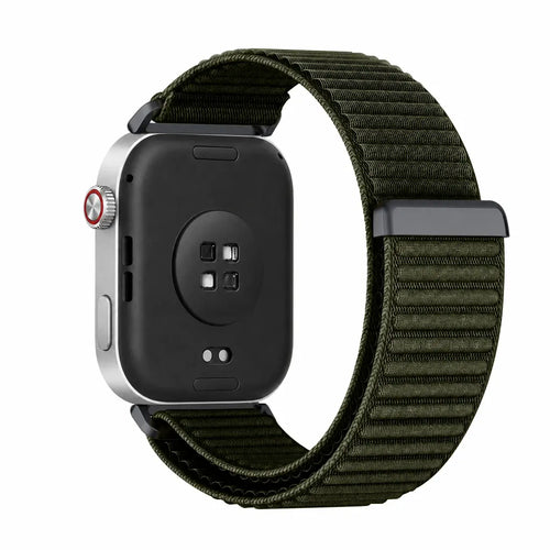 Redmi Watch 5 Wave Nylon Strap (Dark Green)