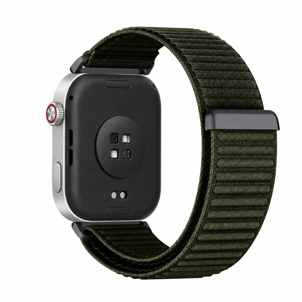 Xiaomi Smart Band 8 Pro Wave Nylon Strap (Dark Green)