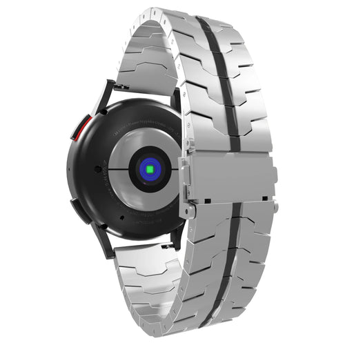 Amazfit GTS 3 Steel Iron Strap (Silver/Black)