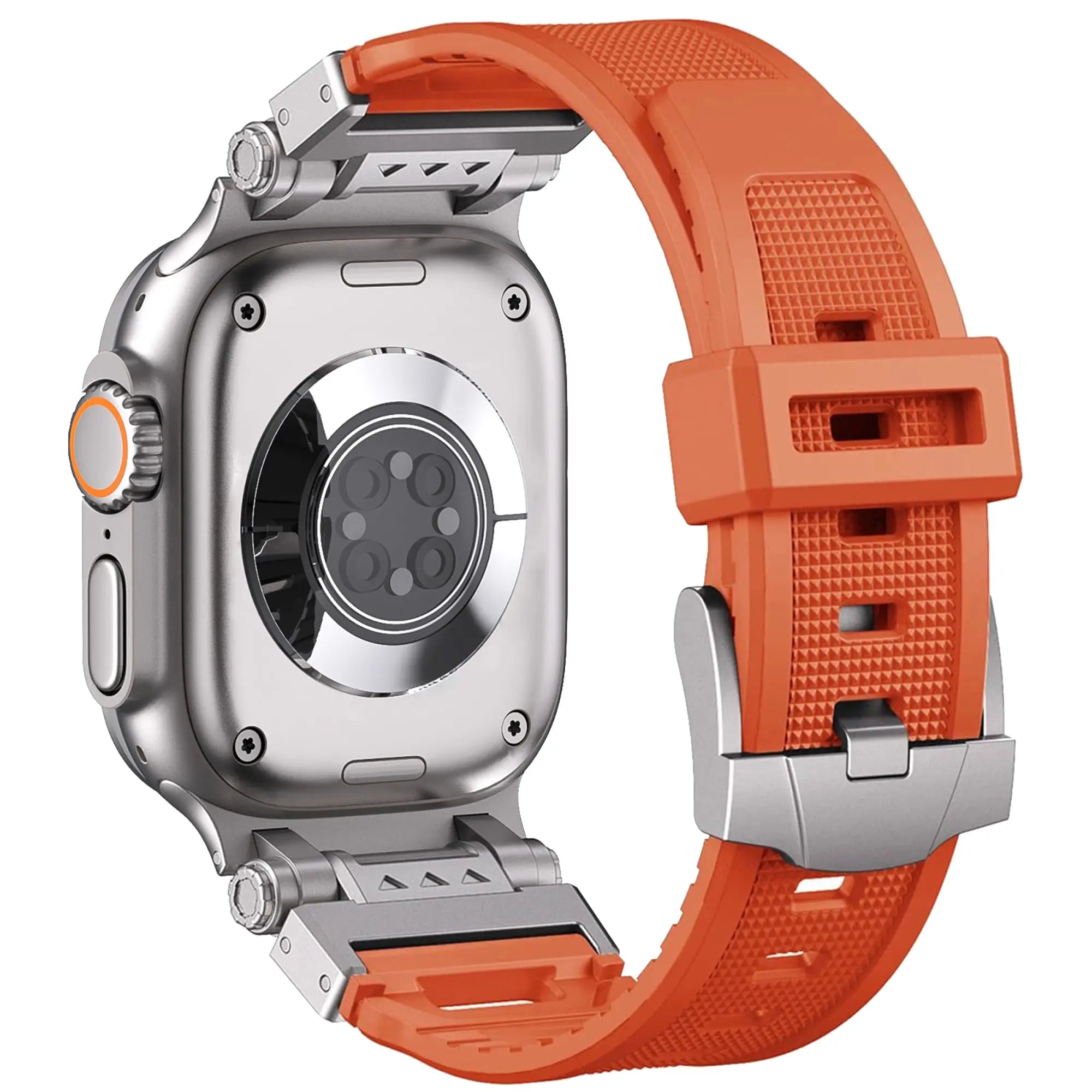 Bandz Apple Watch TPU Armour Strap (Orange)