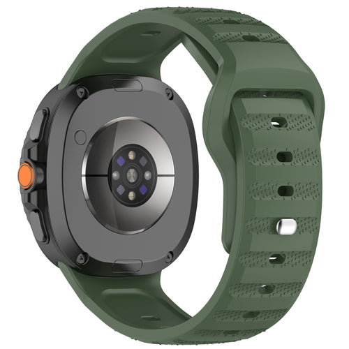 Samsung Galaxy Watch 8 - 44mm Outdoor Silicone Strap (Army Green)