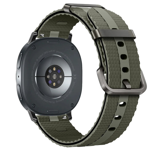 Samsung Galaxy Watch 8 Classic Silicone Active Strap (Army Green)
