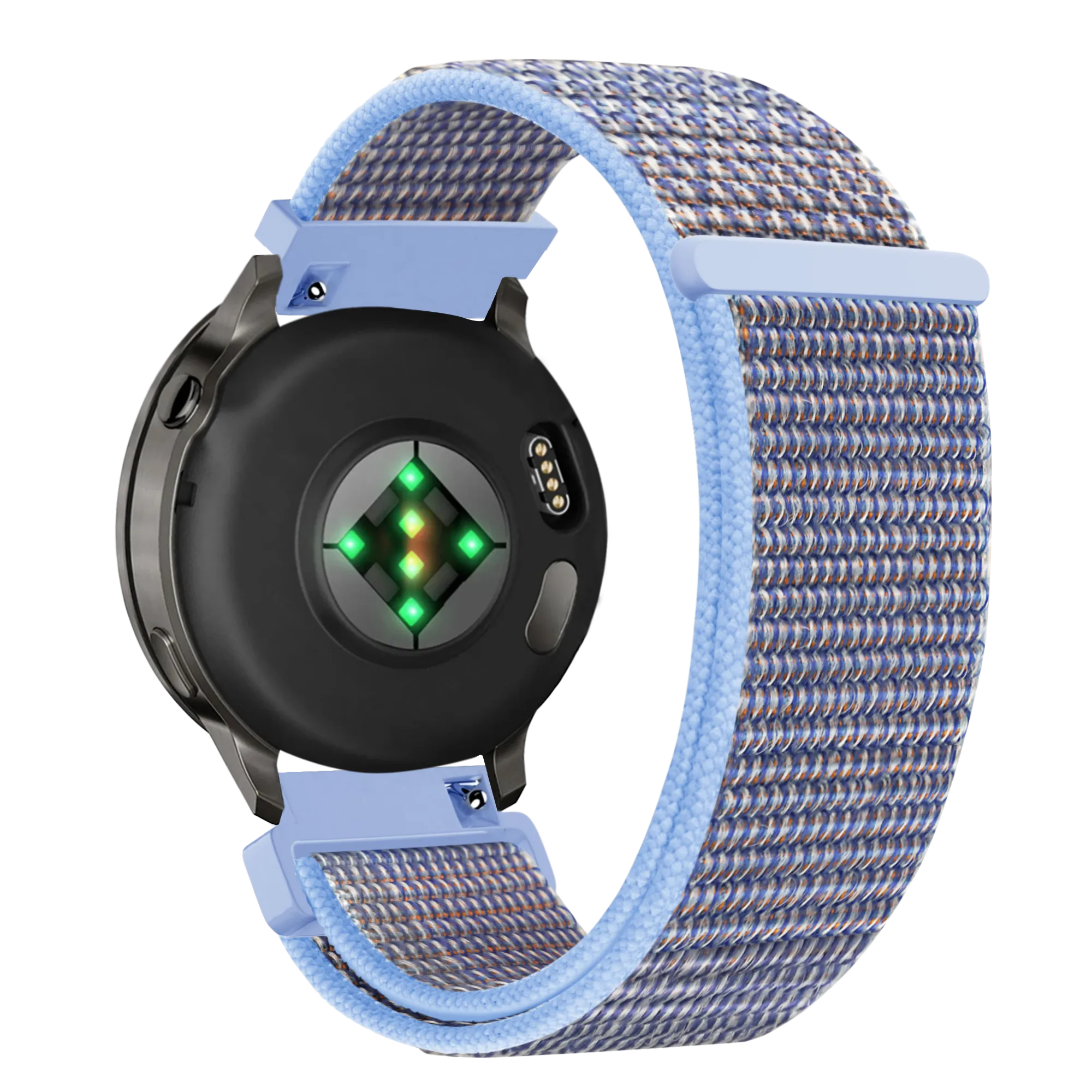 Bandz Garmin Approach J1 Nylon Loop Strap (Azure Blue)