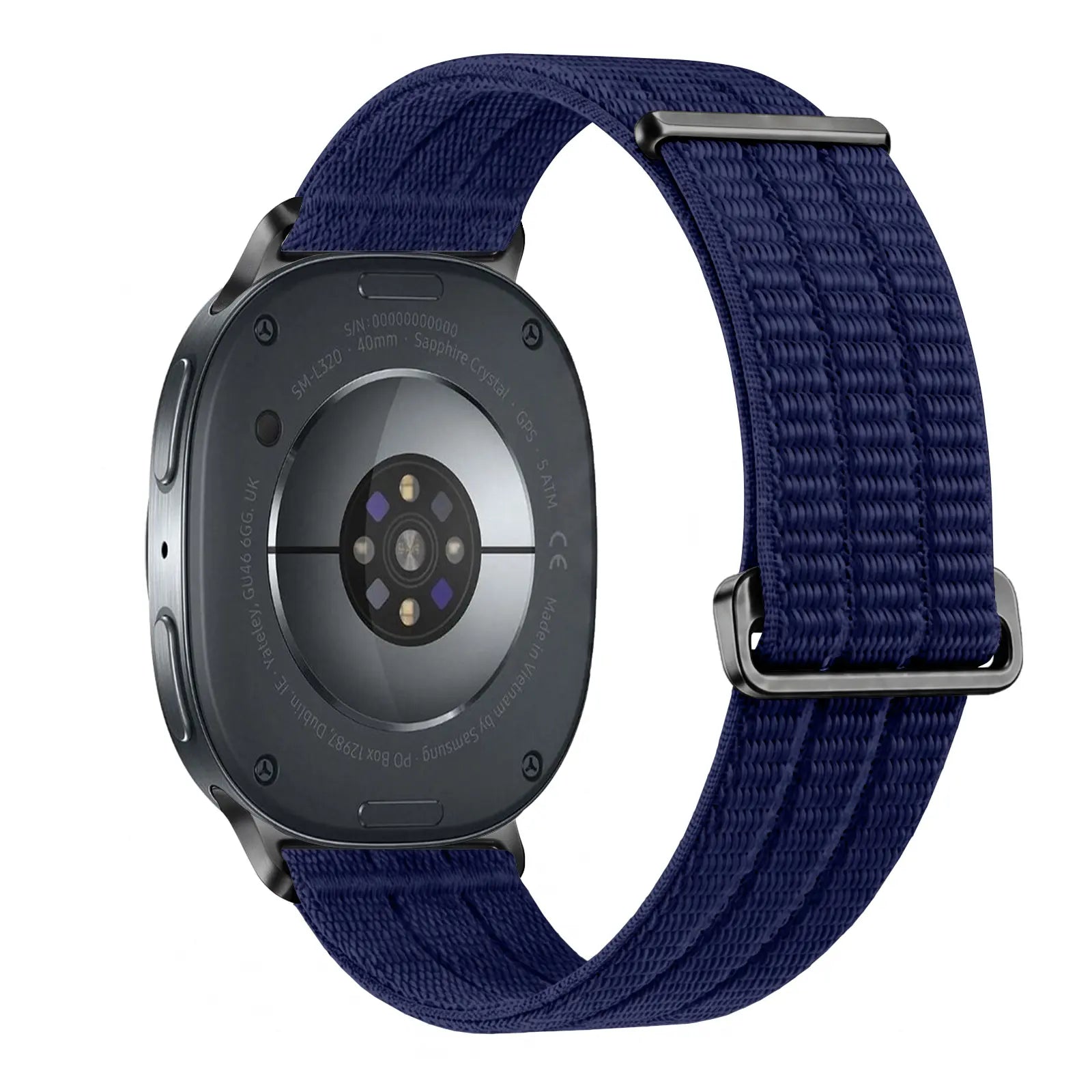 Samsung Galaxy Watch 9 - 40mm Nylon Air Strap (Dark Blue)