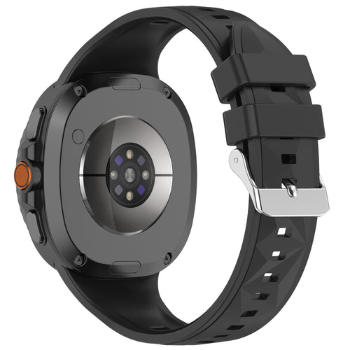 Samsung Galaxy Watch 8 - 40mm Diamond Silicone Strap (Black)