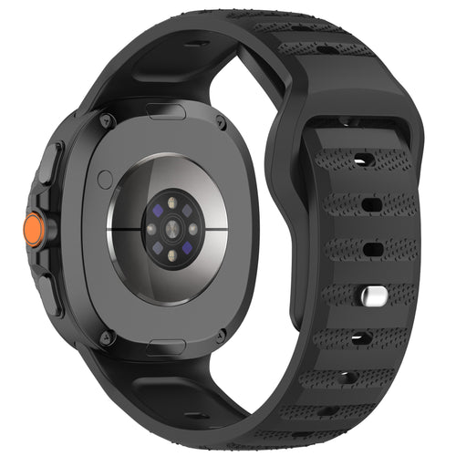 Samsung Galaxy Watch 8 - 44mm Outdoor Silicone Strap (Black)