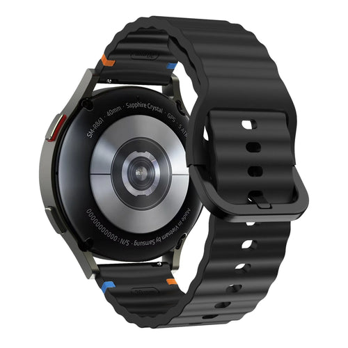 Suunto Run Wave Silicone Strap (Black)