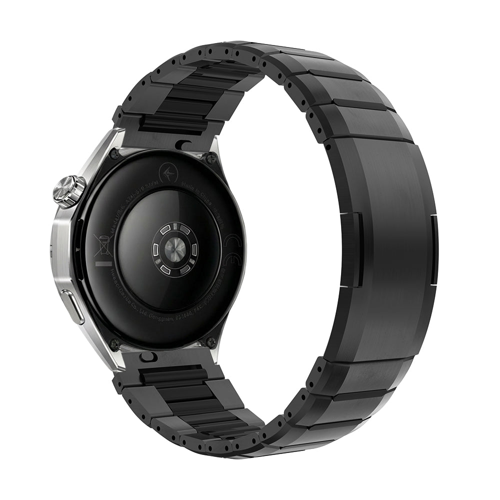 Amazfit Active Max 'One Push' Steel Hybrid Strap (Black)