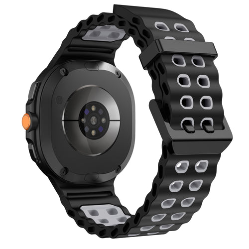 Samsung Galaxy Watch 8 - 44mm Ocean Strap (Black/Grey)