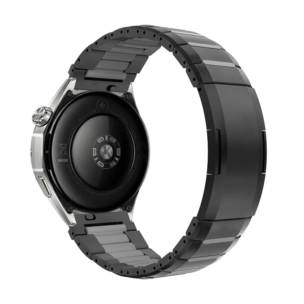 Oppo Watch X2 'One Push' Steel Hybrid Strap (Black/Grey)
