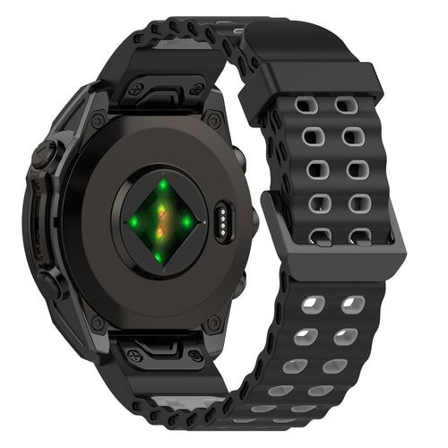 Garmin Forerunner 970 Wave Sport Strap (Black/Grey)