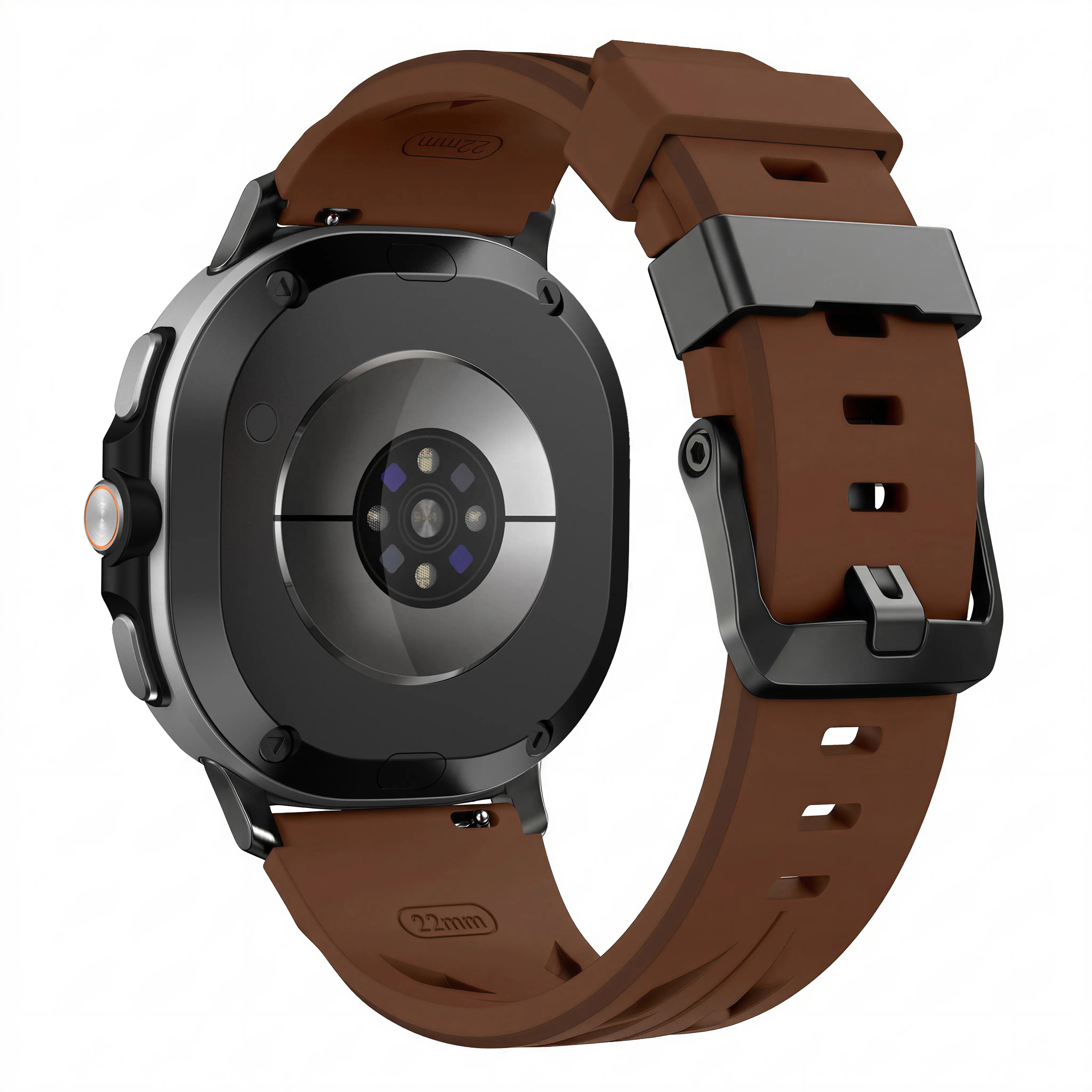 Samsung Galaxy Watch 9 - 40mm Race Silicone Strap (Brown)
