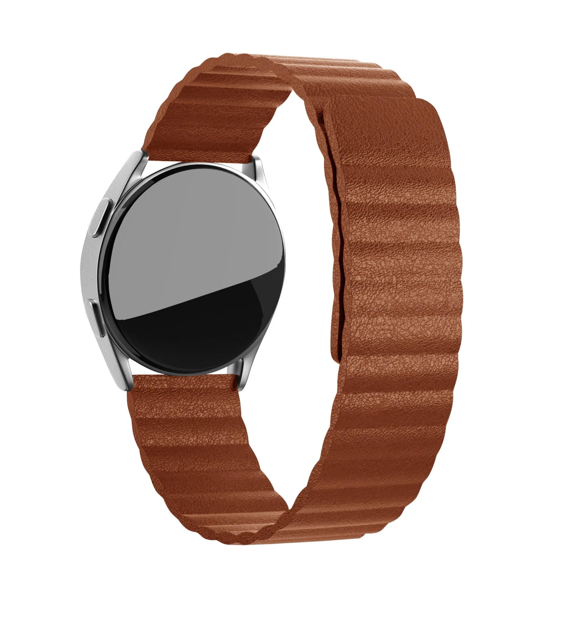 Coros Apex 42mm Leather Loop Strap (Brown)