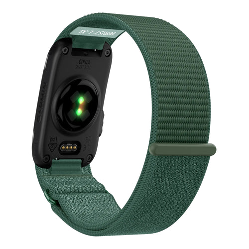 Bandz Garmin Cirqa Nylon Strap 'Classic' (Viridian)