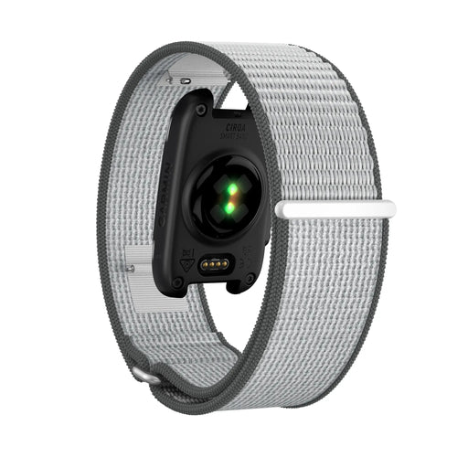 Bandz Garmin Cirqa Nylon Strap 'Classic' (Grey/White)