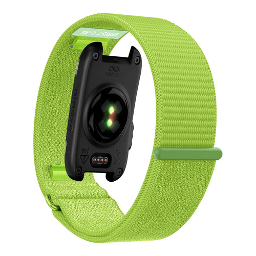 Bandz Garmin Cirqa Nylon Strap 'Classic' (Lime)