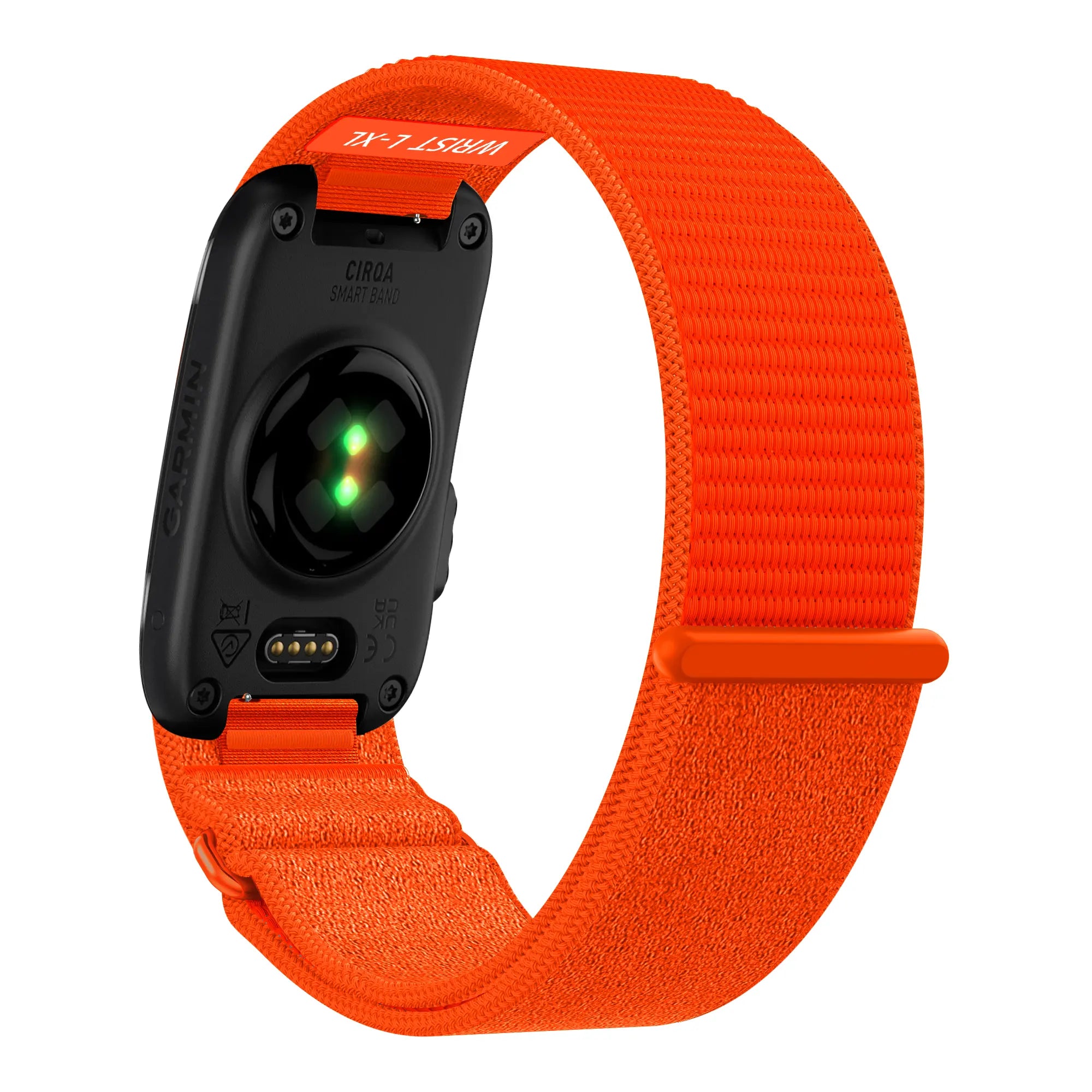 Bandz Garmin Cirqa Nylon Strap 'Classic' (Orange)