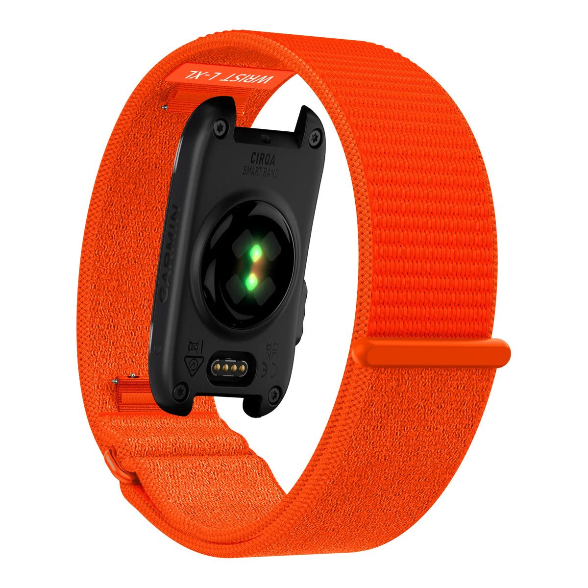 Bandz Garmin Cirqa Nylon Strap 'Classic' (Orange)