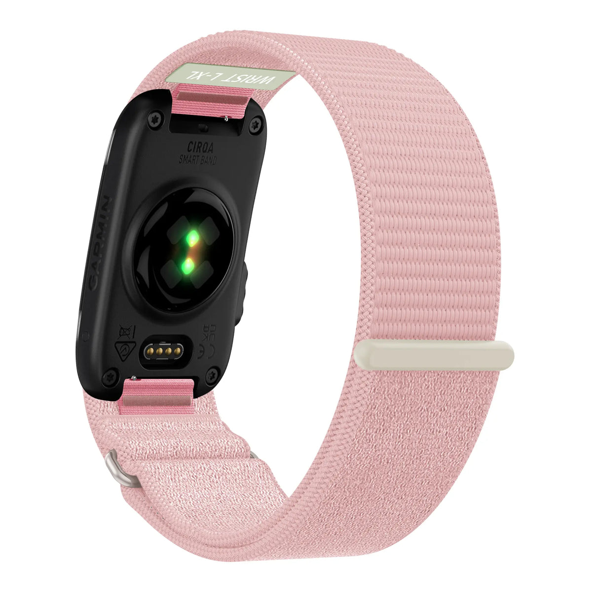 Bandz Garmin Cirqa Nylon Strap 'Classic' (Light Pink)