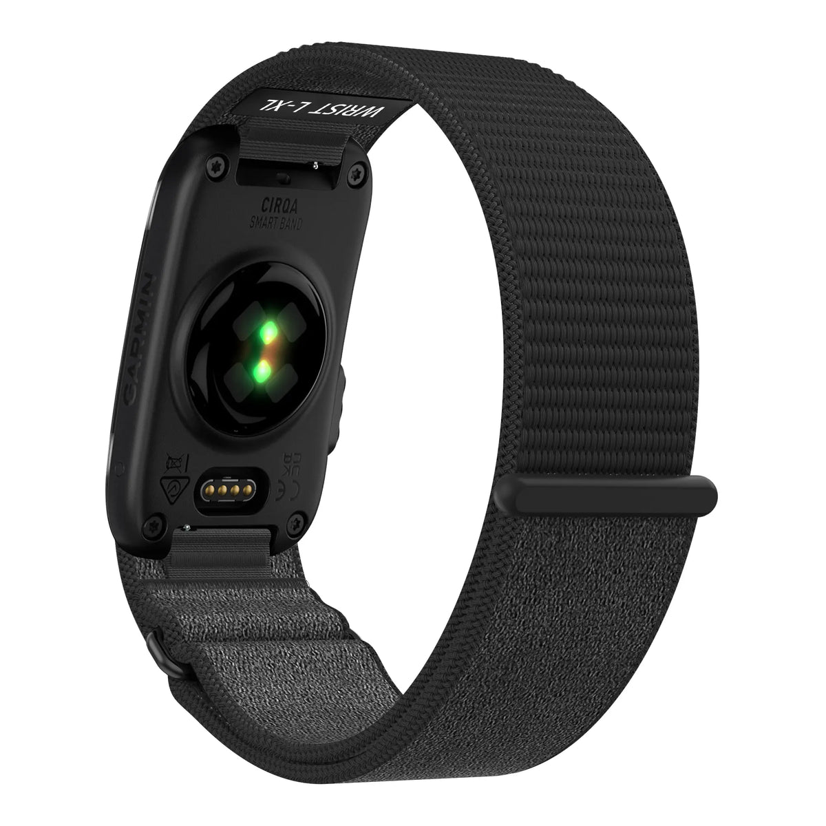 Bandz Garmin Cirqa Nylon Strap 'Classic' (Rock Black)
