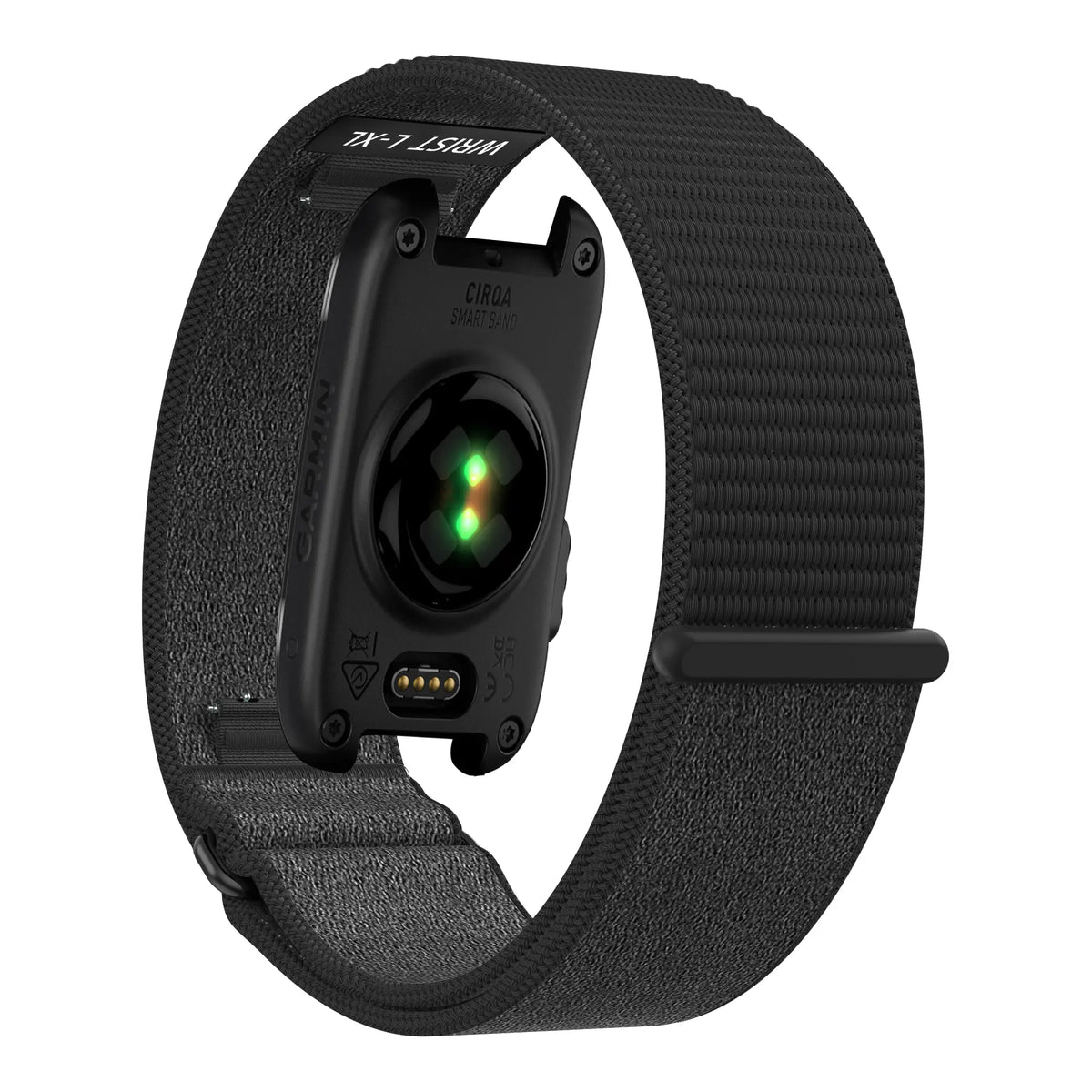 Bandz Garmin Cirqa Nylon Strap 'Classic' (Rock Black)