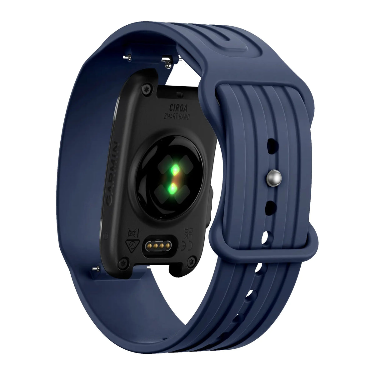 Bandz Garmin Cirqa Silicone Strap 'Classic' (Dark Blue)