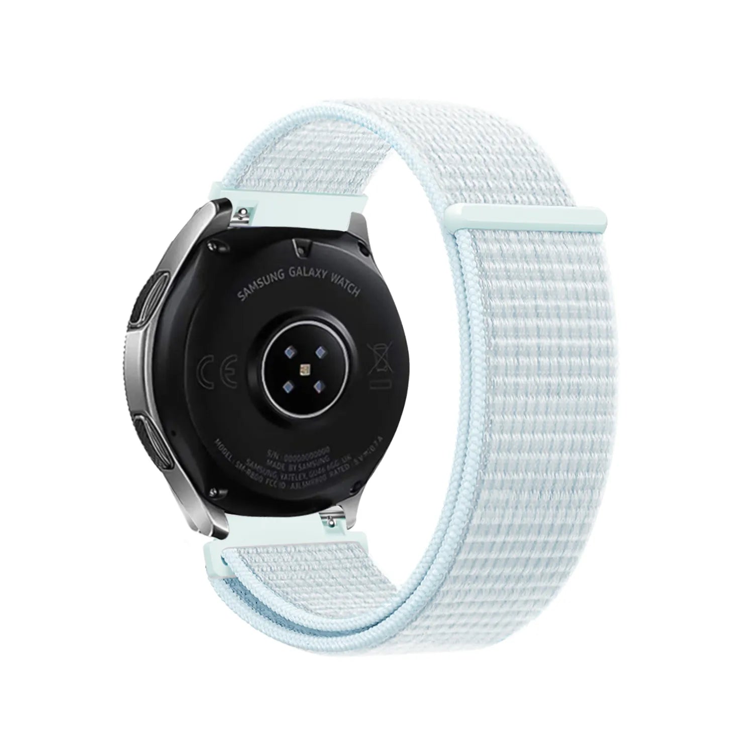 Withings ScanWatch Nova Nylon Strap (Light Cyan)