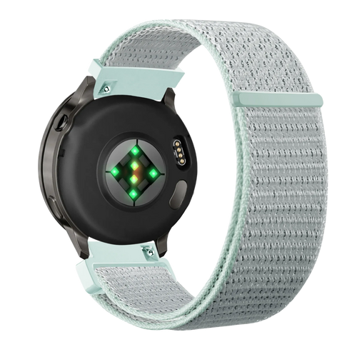 Bandz Garmin Forerunner 265s Nylon Loop Strap (Light Cyan)