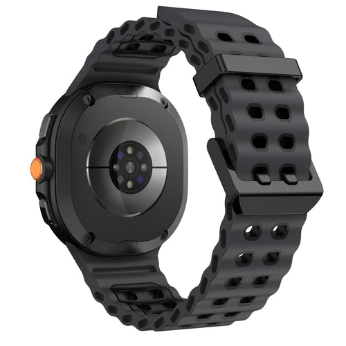 Samsung Galaxy Watch 8 - 44mm Ocean Strap (Dark Grey/Black)