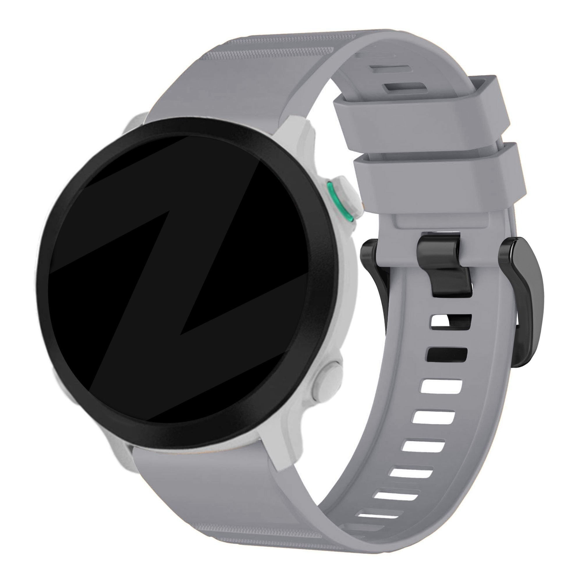 Bandz Garmin Descent G2 Buckled Silicone Strap (Grey)