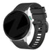 Bandz Garmin Fenix 7 Buckled Silicone Strap (Black)