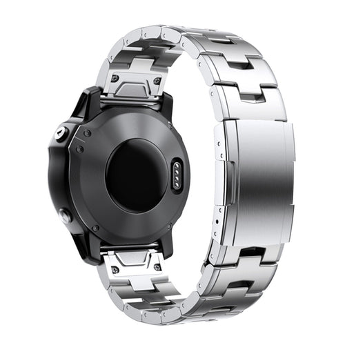 Garmin Descent MK1 Titanium Strap (Silver)